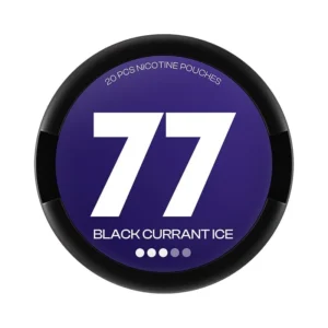 77 Black Currant 10.4mg/pouch nicotine pouches