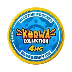 KURWA Collection Blueberry Ice Low 4mg/pouch nicotine pouches