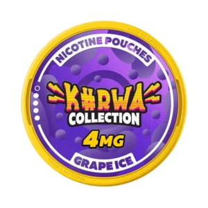 KURWA Collection Grape Ice Low 4mg/pouch nicotine pouches