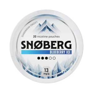 SNOBERG Blueberry Ice 6.5mg/pouch nicotine pouches