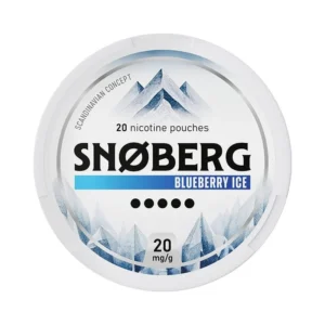 SNOBERG Blueberry Ice 10mg/pouch nicotine pouches