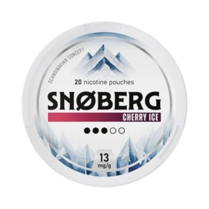 SNOBERG Cherry Ice 6.5mg/pouch nicotine pouches