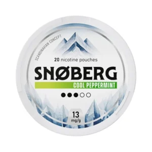 SNOBERG Cool Peppermint  10mg/pouch nicotine pouches