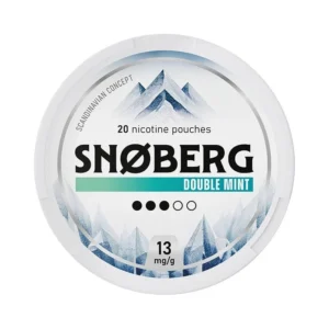 SNOBERG Double Mint 6.5mg/pouch nicotine pouches