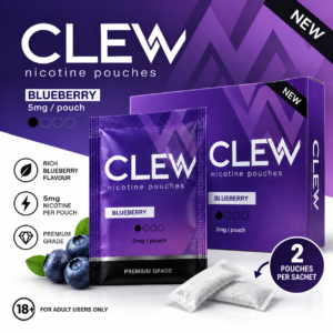 CLEW Blueberry  5mg/pouch nicotine pouches
