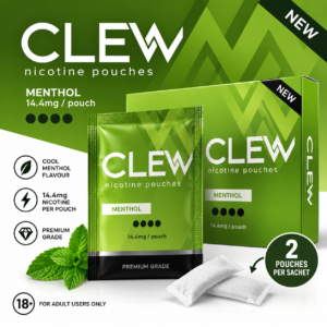 CLEW Menthol 14.4mg/pouch nicotine pouches