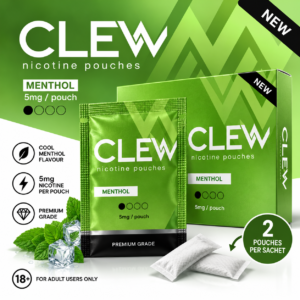 CLEW Menthol 5mg/pouch nicotine pouches