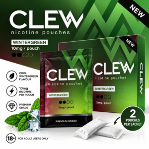 CLEW Wintergreen 10mg/pouch nicotine pouches